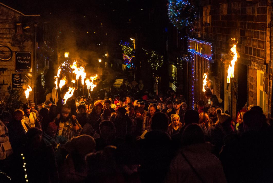 Haworth Torchlight Parade